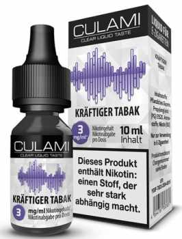 Culami E-Liquid Kräftiger Tabak 3mg